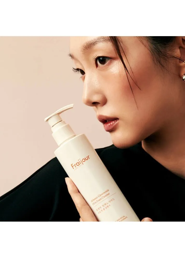 Антивікова гідрофільна олія-пінка з червоним женьшенем Alchemic Ginsenoside Oil to Foam Cleanser 210 ml Fraijour (369785240)