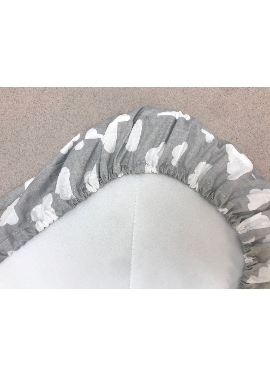 Непромокаюче простирадло в коляску "Хмаринки" Moontime (366037125)