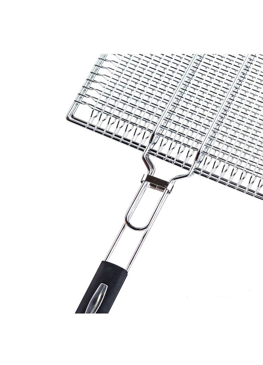 Решетка для мангала плоская середня 30×30×4 см TS Kitchen No Brand HP454 (299239513)