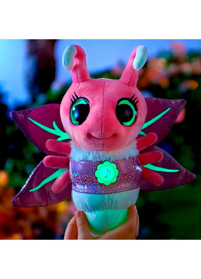 Інтерактивна м’яка іграшка "Рожевий світлячок" GW001 Glowies (366703648)