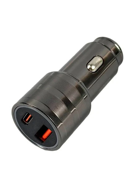 Автомобільний зарядний пристрій C279 PD30W+25W Black (6978749570211) WUW (402226803)