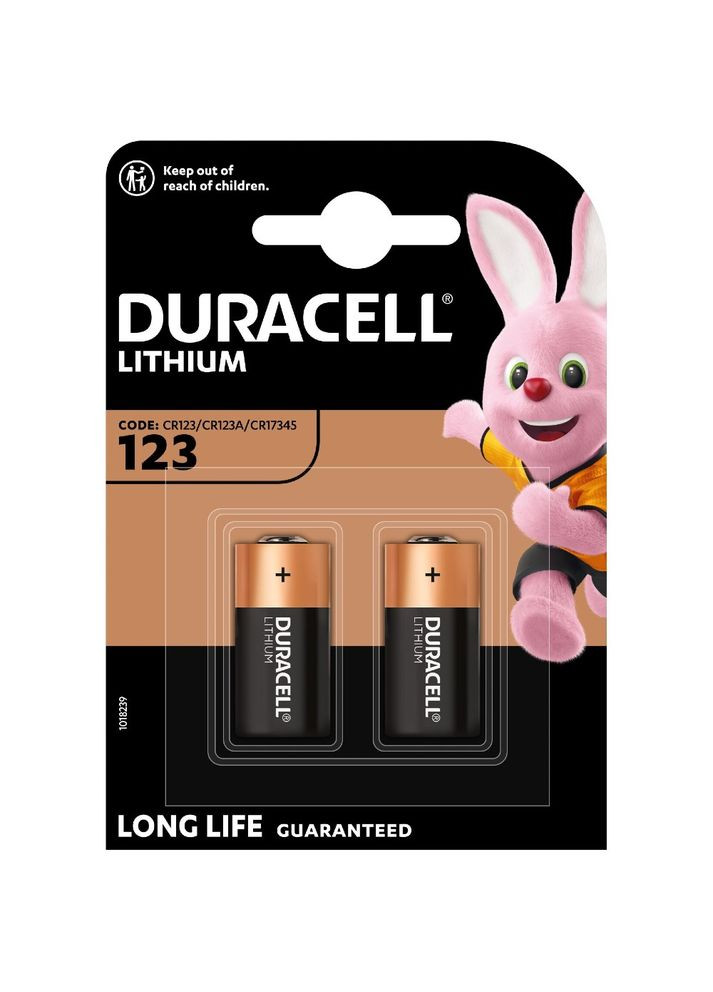 Літієві батарейки High Power 123 2 шт (5002979) Duracell (316696487)