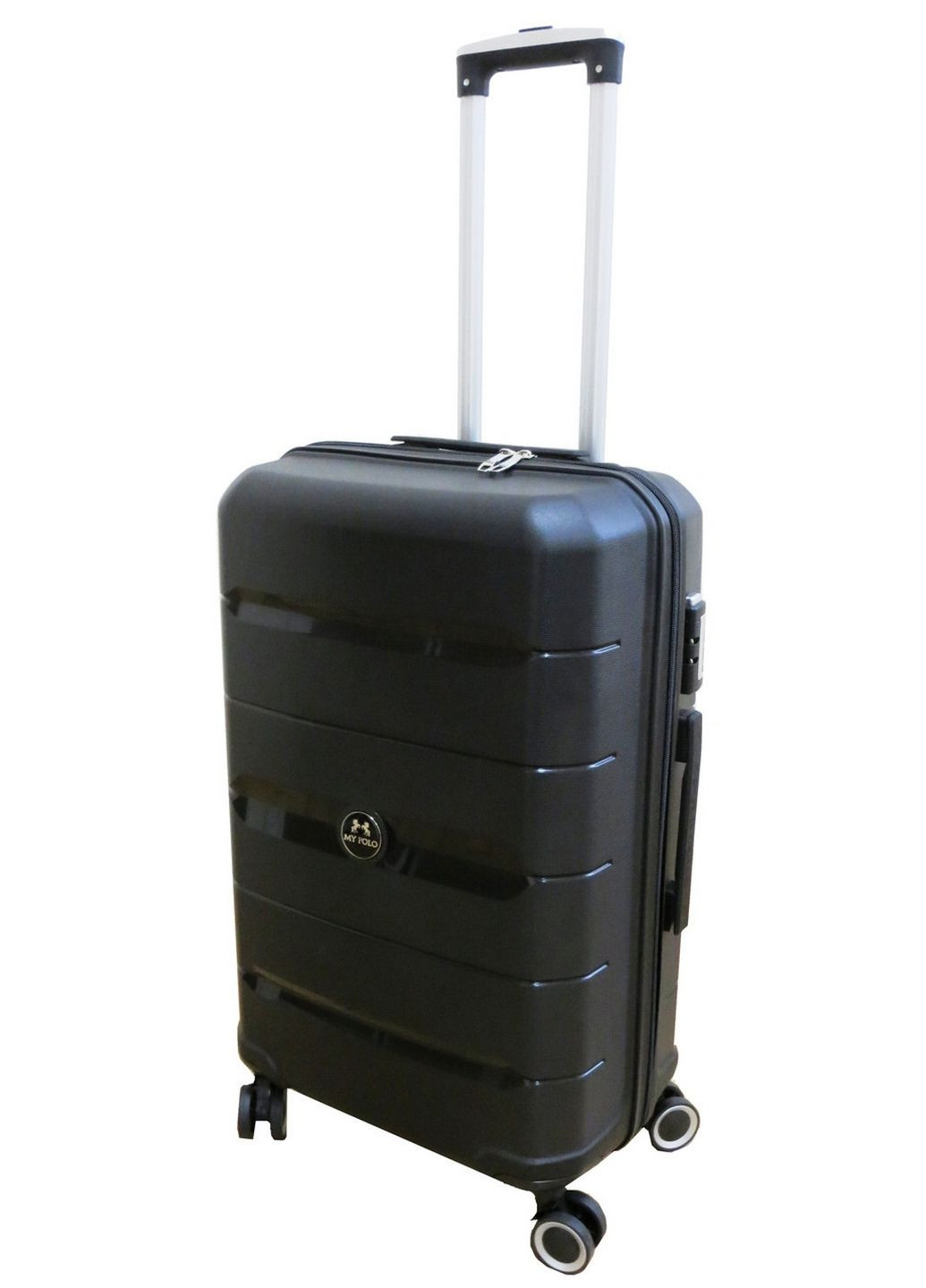 Средний чемодан из полипропилена на колесах 60L MY Polo (288135762)