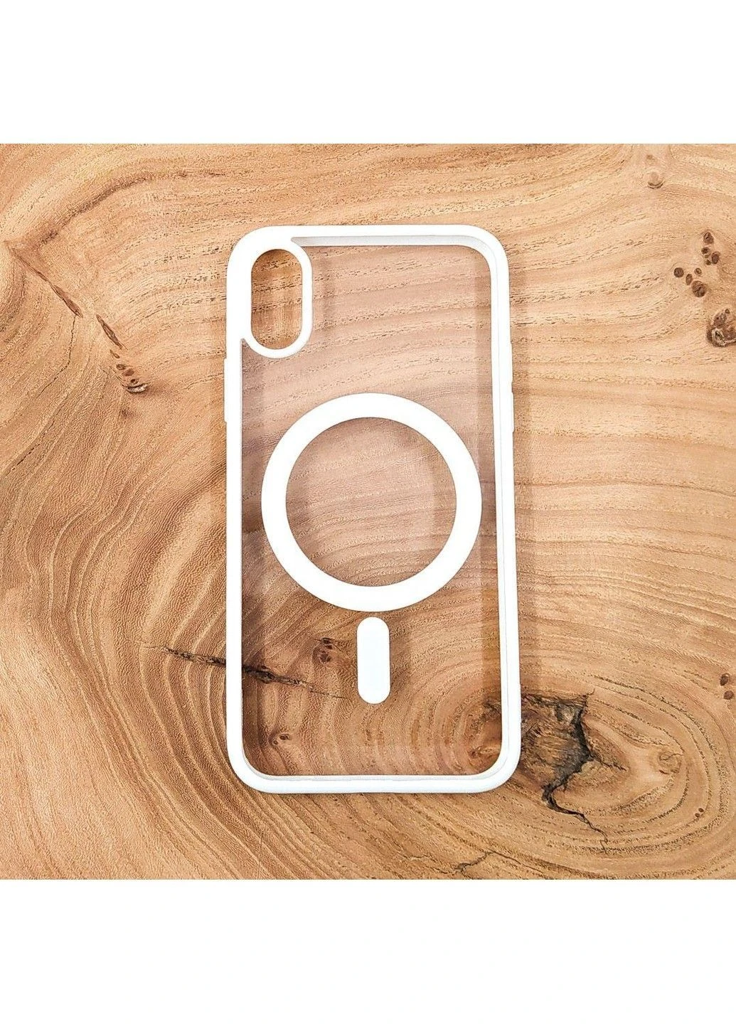 Силиконовый чехол Clear Color Case with MagSafe для iPhone X\Xs No Brand (383061393)