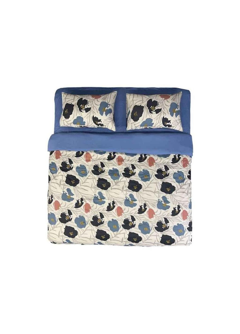 Комплект постельного белья Евро Printed 10003-6 80г/м2 CLOSED 17-4015 Infinity (2н 57) микрофибра ТМ ArCloud (364208764)