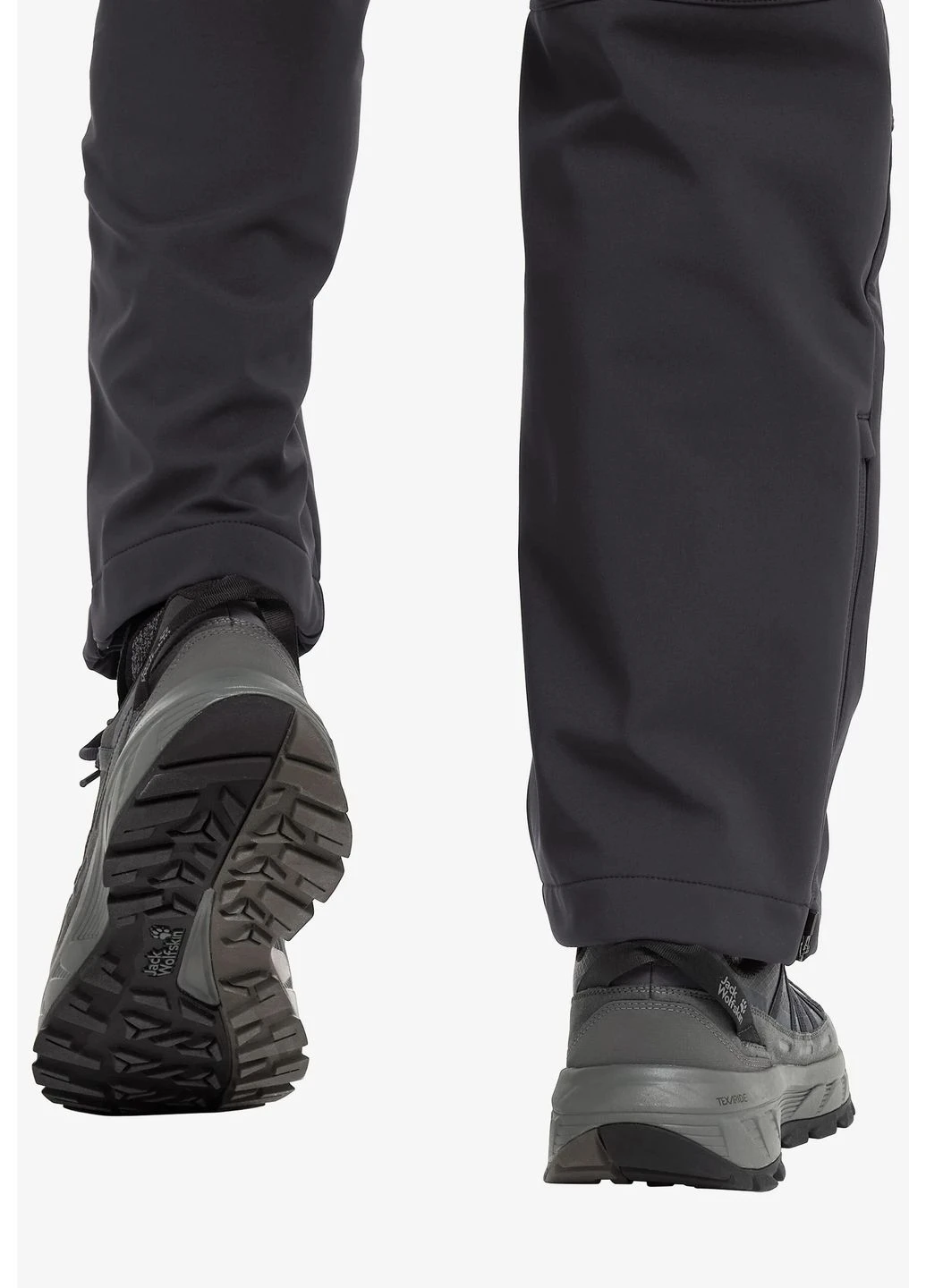 Серые демисезонные кроссовки wild hike texapore grey a65577-6156 Jack Wolfskin