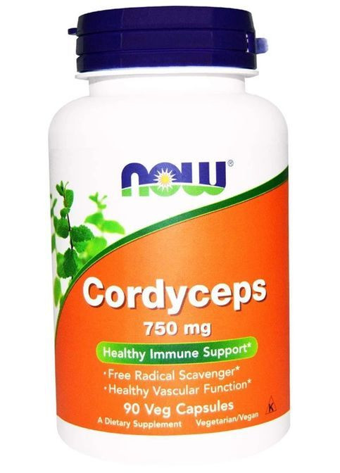 Cordyceps 750 mg 90 Veg Caps Now Foods (362700150)