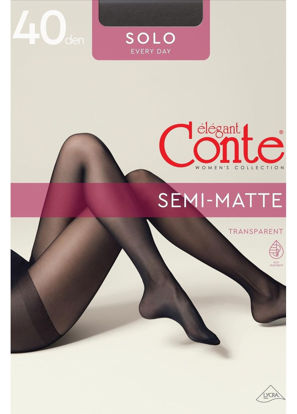 Колготки полуматовые Elegant Solo 40 Conte (354778215)