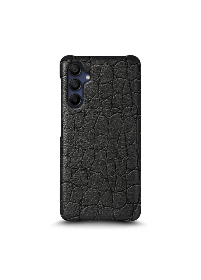 Шкіряна накладка Reptile Cover для Samsung Galaxy A15 Чорна (76919) Stenk (294206116)