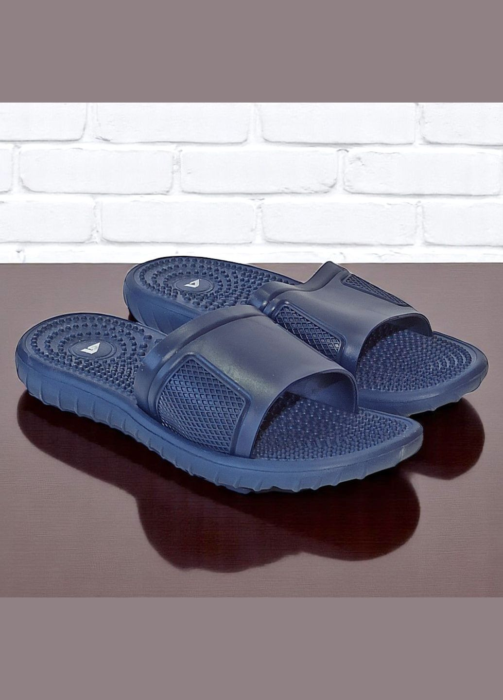 Синие повседневные, пляжные мужские пляжные сланцы шлепанцы для пляжа бассейна American Club