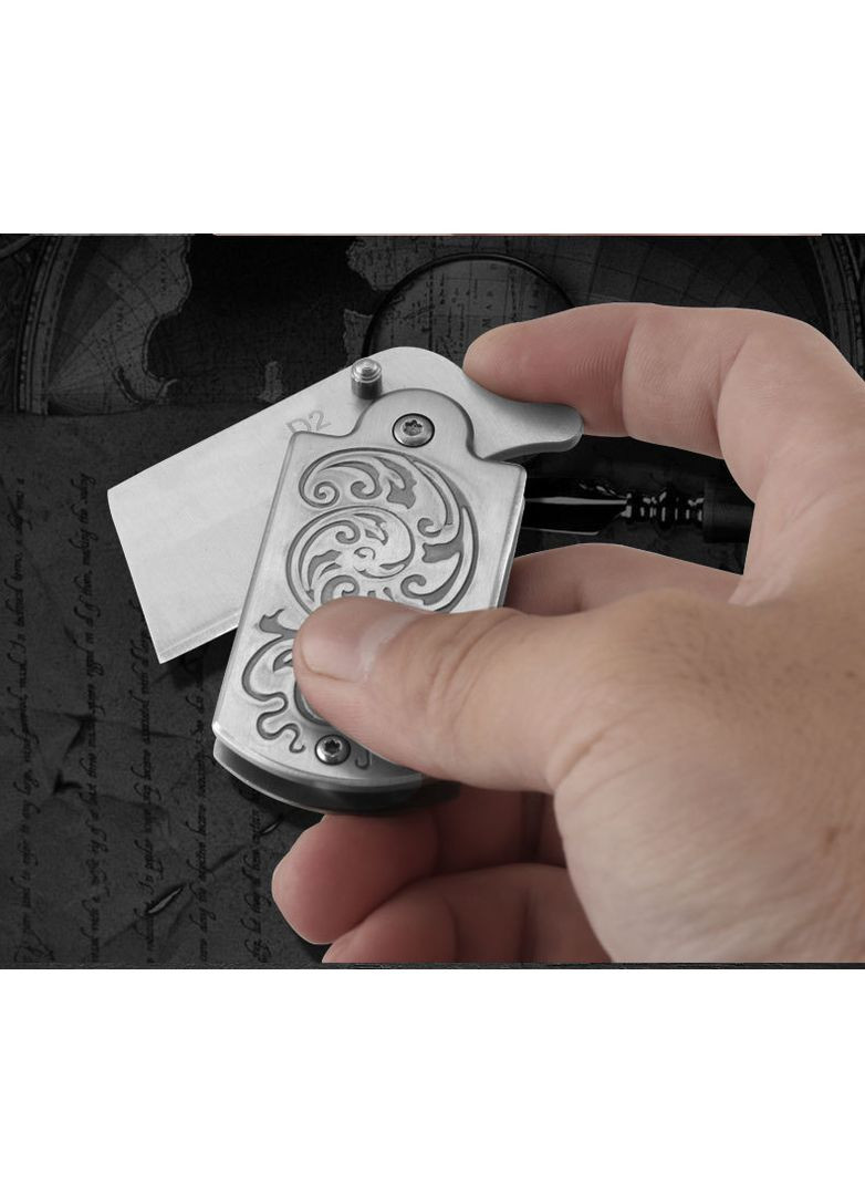 Мини-нож, складной нож, брелок с открывателем для бутылок. No Brand (368717476)