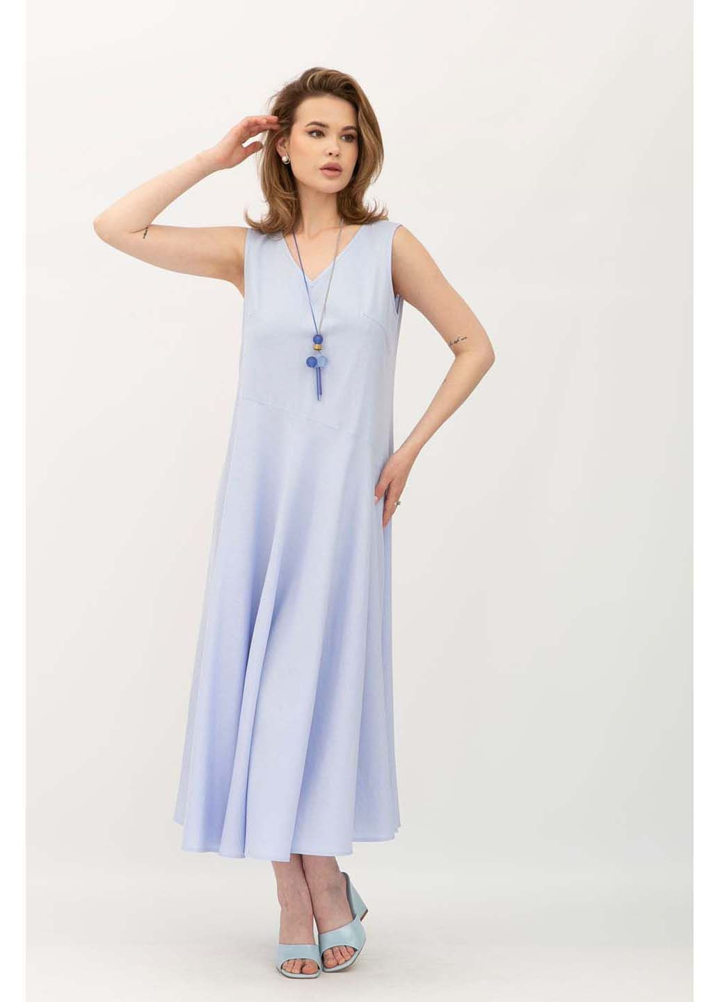 Голубое платье севила Lesia