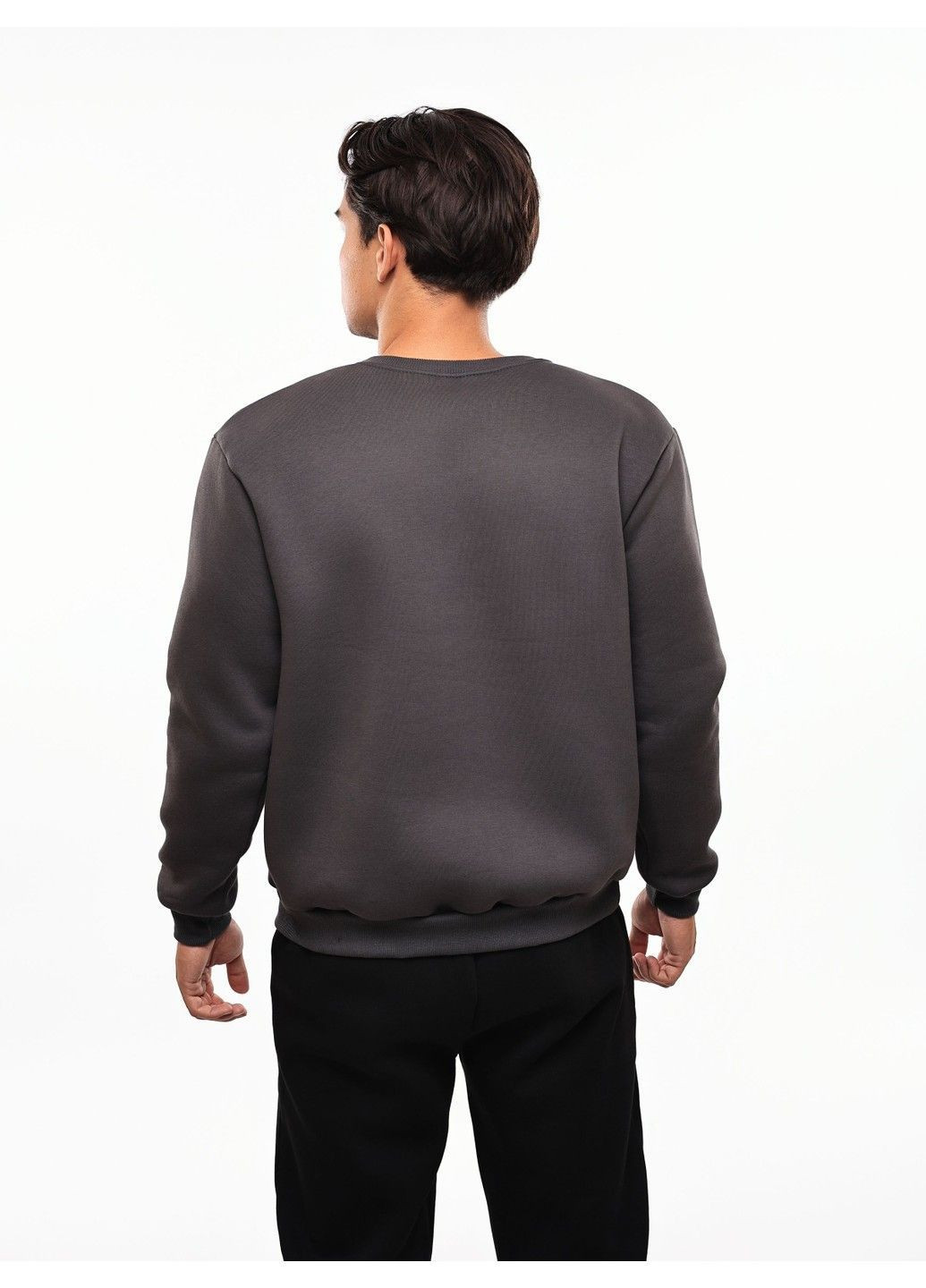 Серый свитшот мужской Like (364926945)