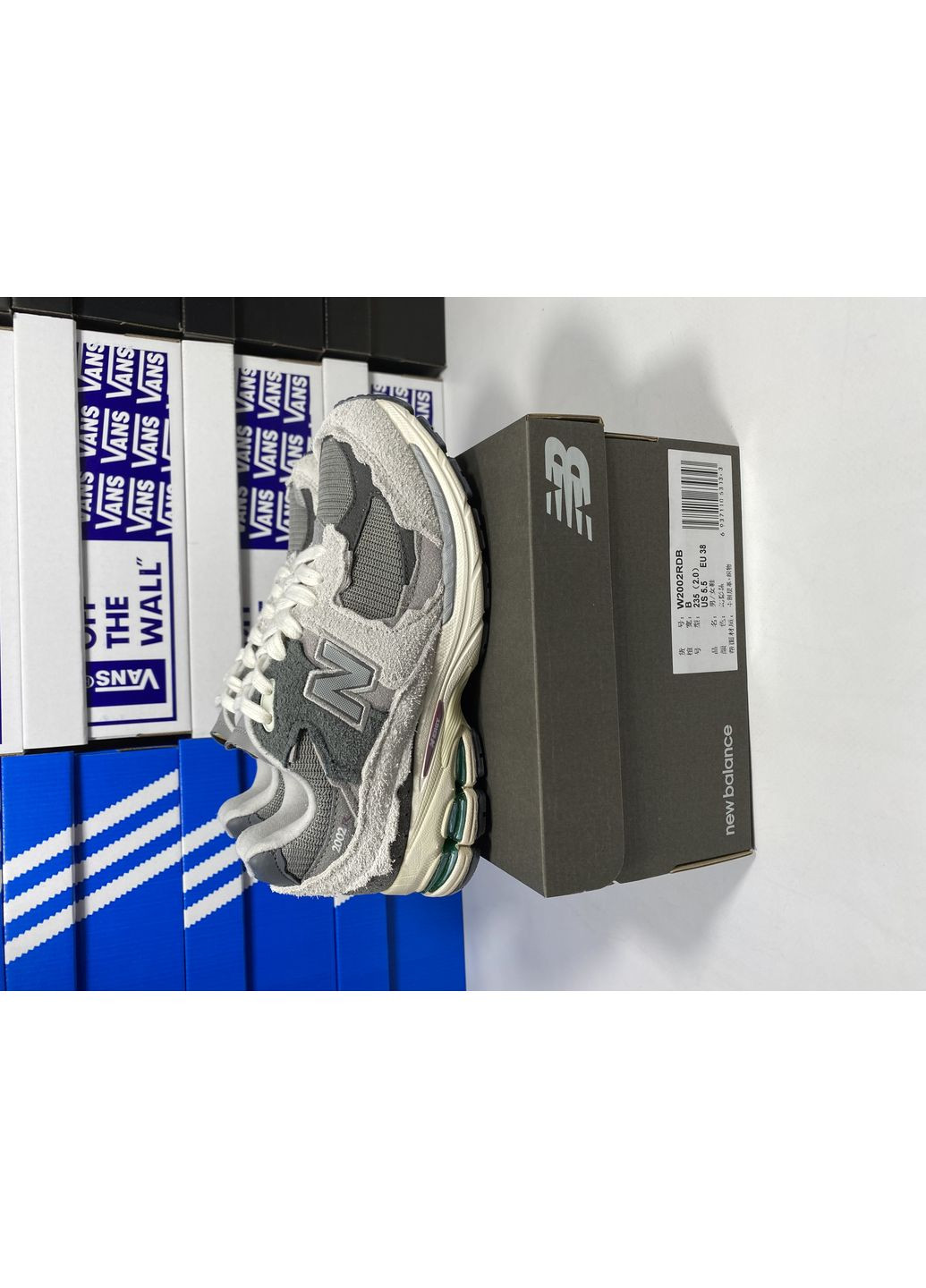 Комбіновані Осінні кросівки чоловічі new balance 2002r protection pack rain cloud нью беланс 2002r No Brand