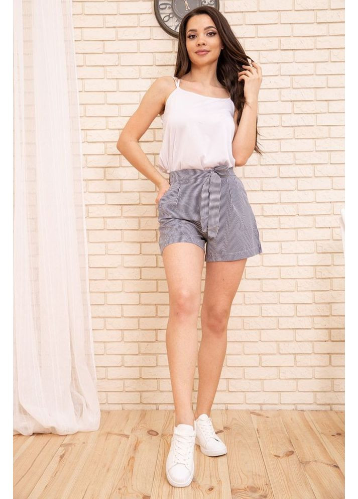 Женские шорты в полоску с пояском, 172R008 Ager (361226096)
