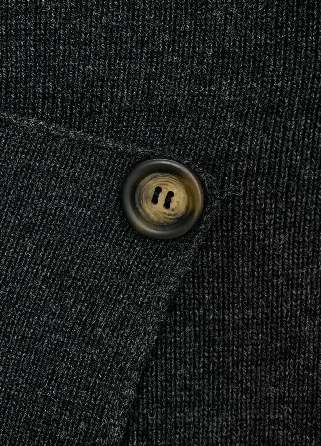 Темно-серая однотонная юбка Zara