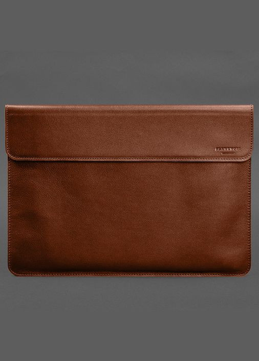 Шкіряний чохол-конверт на магнітах для MacBook Pro 15 (2023) Світло-коричневий (A-028790) BlankNote (329742936)