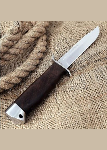 Нож тактический охотничий финка с удлиненным лезвием и деревянной рукоятью 024 ACWP Grand Way (370770675)