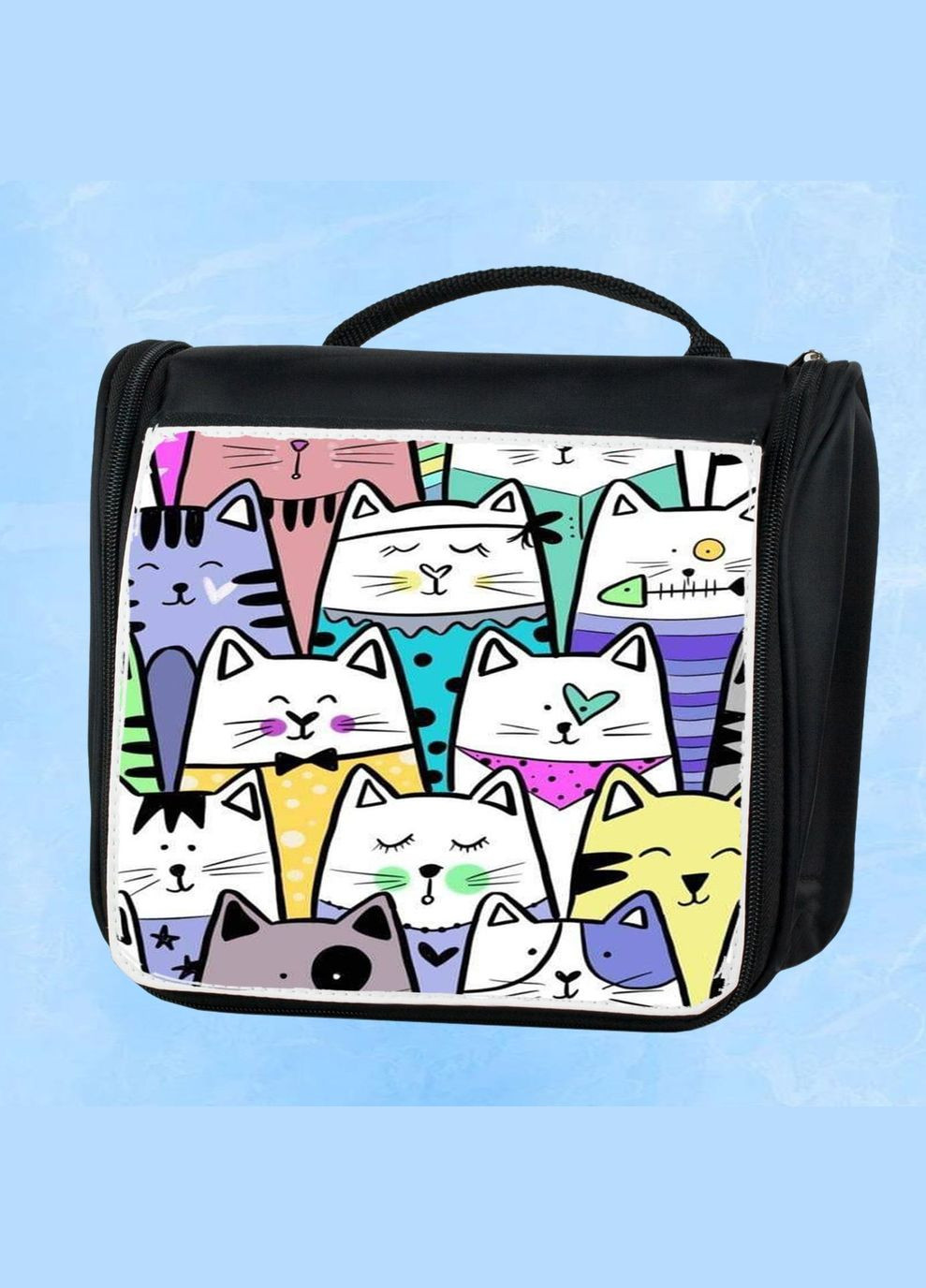 Дорожня сумка - органайзер для косметики несессер Child #028 Чорна No Brand (318677765)