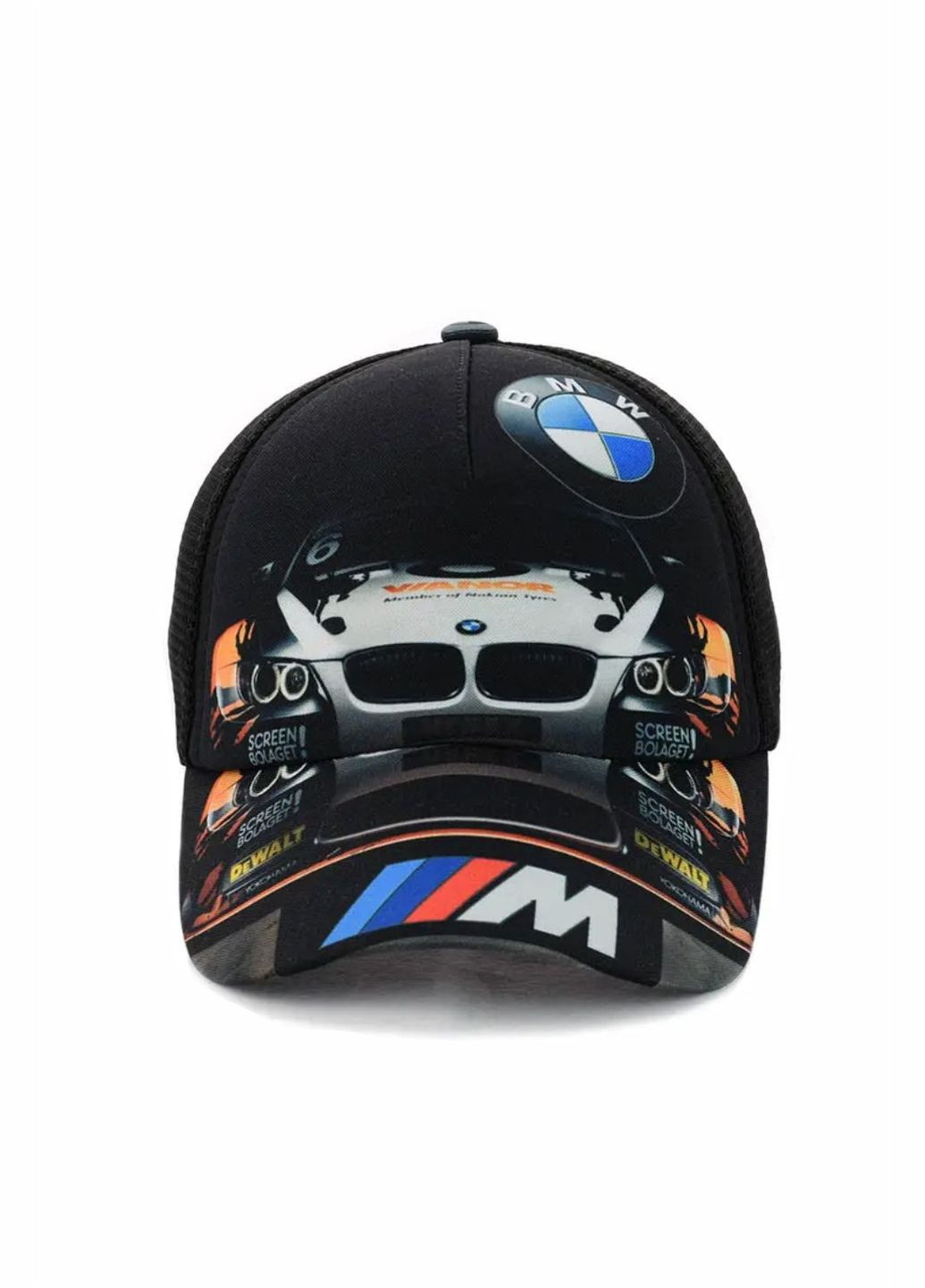 Кепка детская с сеткой БМВ / BMW No Brand Дитяча кепка (317435491)