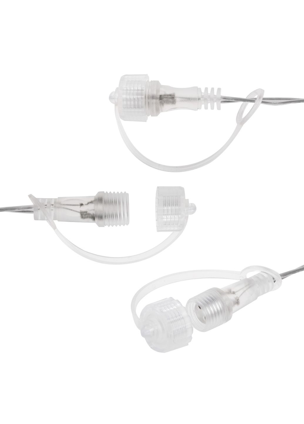 Гирлянда бахрома уличная (наружная) 2 м 138 LED Mix Springos CL4017 (323163740)