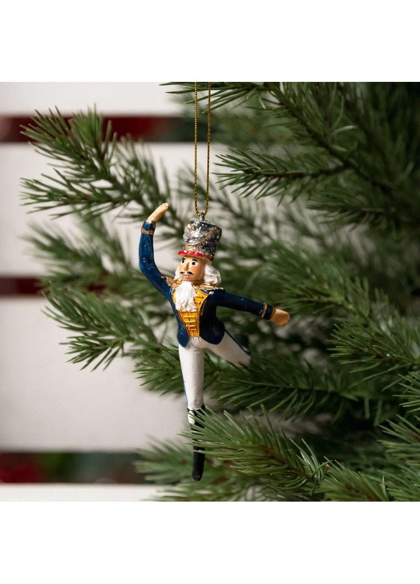 Іграшка на ялинку Танцюючий Лускунчик 974617 12 см Yes (369339261)
