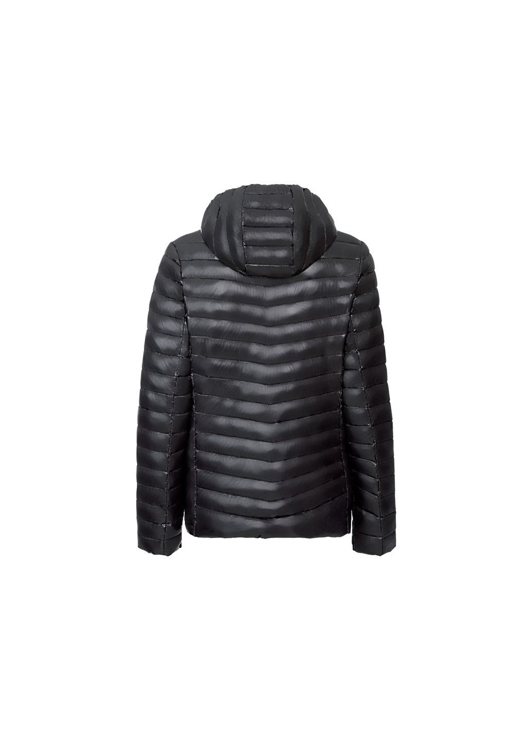 Чорна демісезонна куртка демісезонна водовідштовхувальна та вітрозахисна для жінки 357760 чорний Esmara