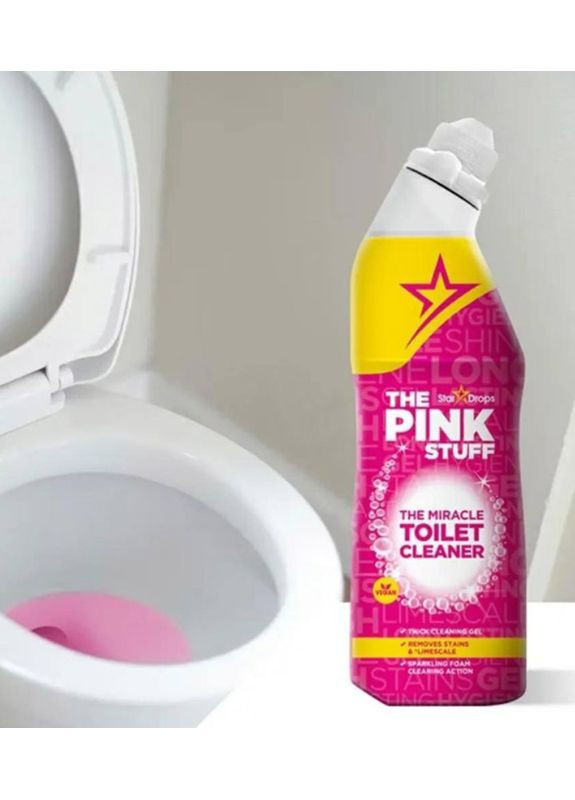 Pink Stuff Toilet Gel / Гель для туалету 750 мл (12pz) The Pink Stuff (337989512)