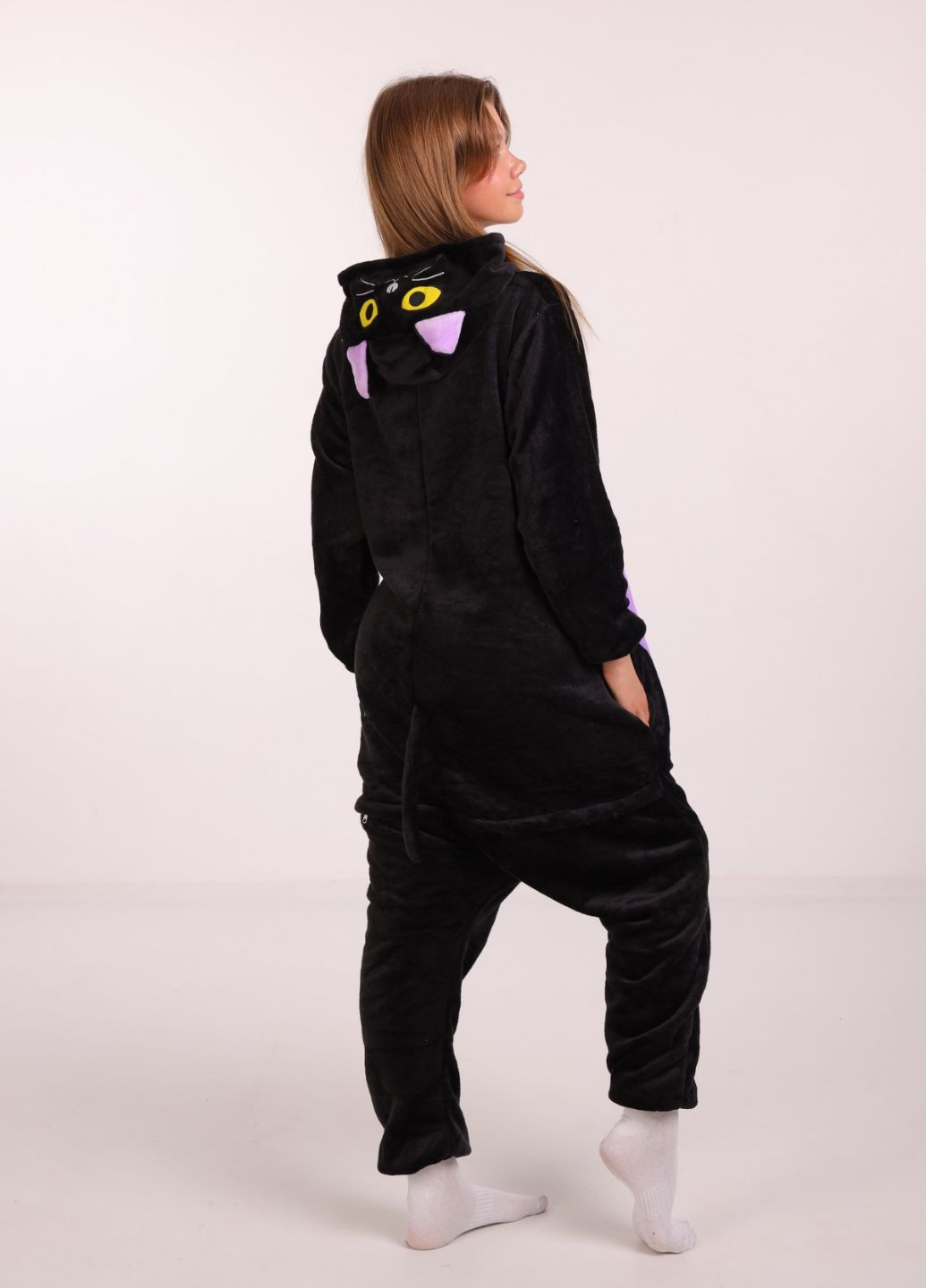 Кигуруми женское кот Спуки с ушками и хвостиком (1034) My Kigu (356112456)