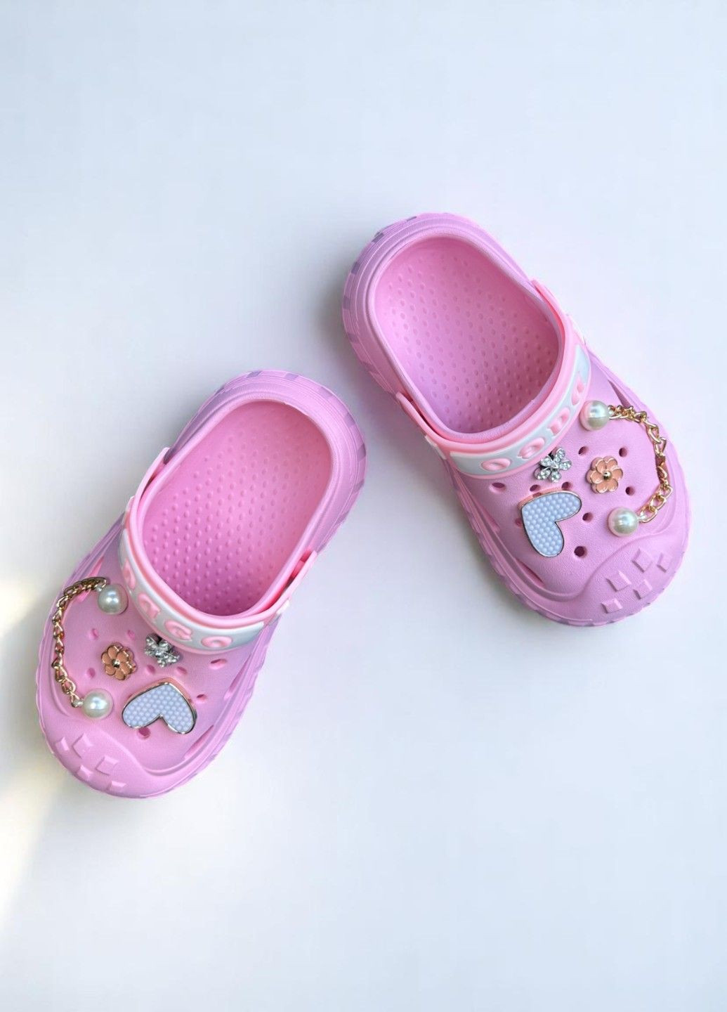 Кроксы для детей "Pink Wonderland" No Brand (330246312)