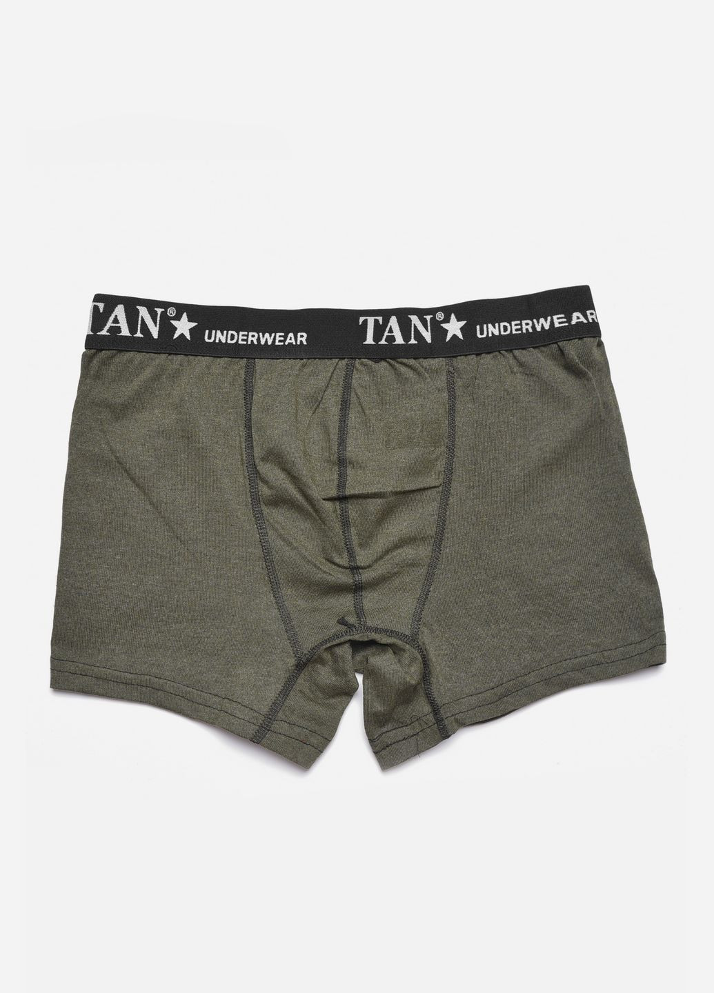 Боксери чоловічі однотонні кольору хакі Let's Shop (302370520)