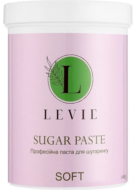 Цукрова паста для шугарингу Sugar Paste безкислотна SOFT 1400 г Levie (390312176)