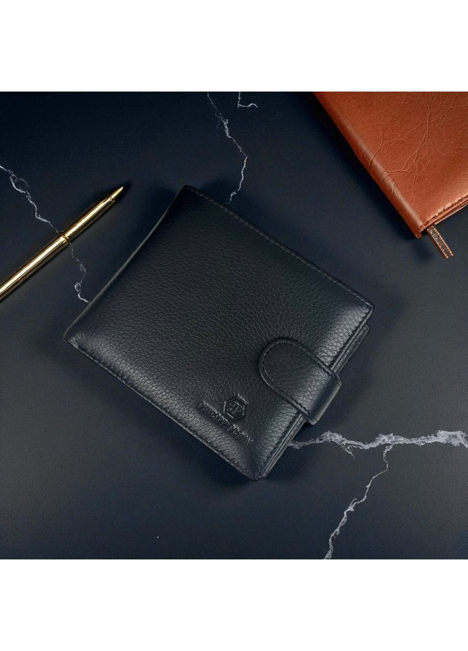 Кожаный кошелек мужской в коробке люкс качество, портмоне натуральная кожа Turkey (367088726)