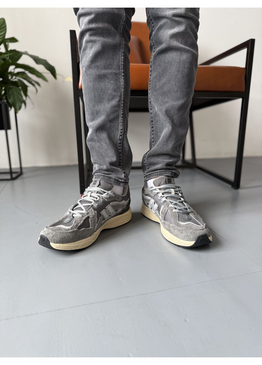 КРОСІВКИ ЖІНОЧІ NEW BALANCE 1906D GREY BEIGE GORE-TEX НЬЮ БЕЛАНС 1906D No Brand сірі демісезони (367175581)