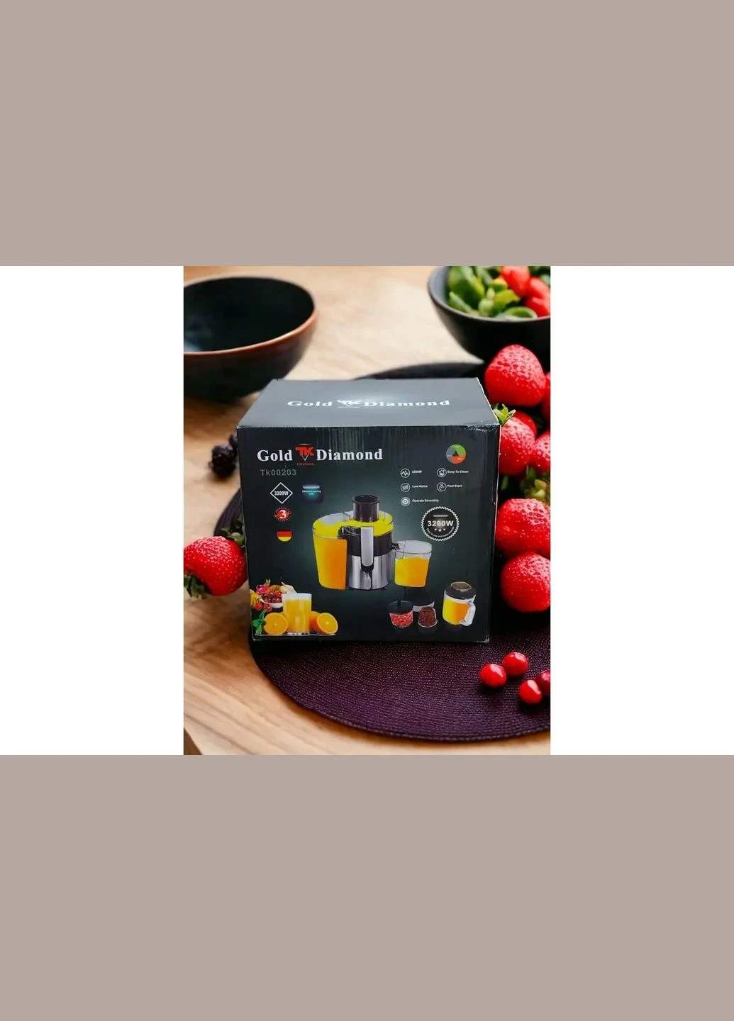 Кухонный комбайн 4 в 1 Top Kitchen TK00203 Соковыжималка блендер кофемолка измельчитель на 3200 Вт Furminator (342104375)