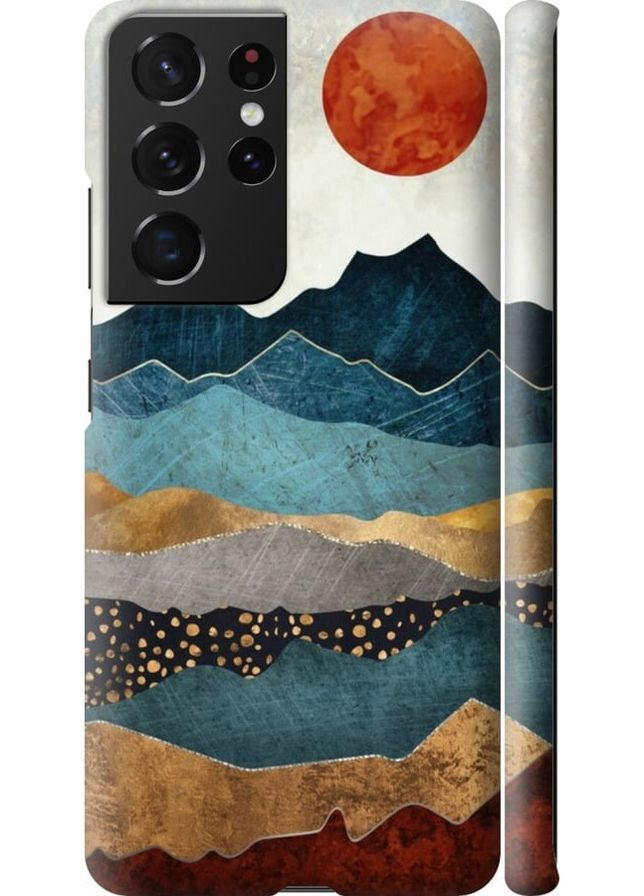 3D пластиковий матовий чохол 'Захід гори' для Samsung Galaxy S21 Ultra (5G) Endorphone Samsung Galaxy S21 Ultra (5G) (278078699)