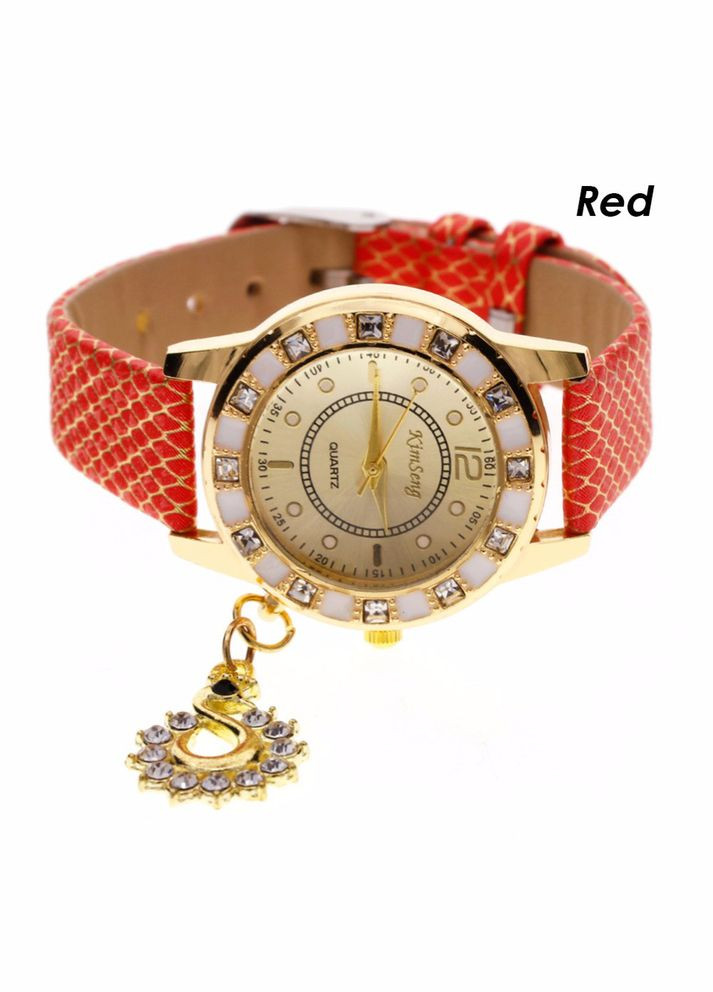 Женские часы KimSeng с подвеской Красный XJXN (365752015)