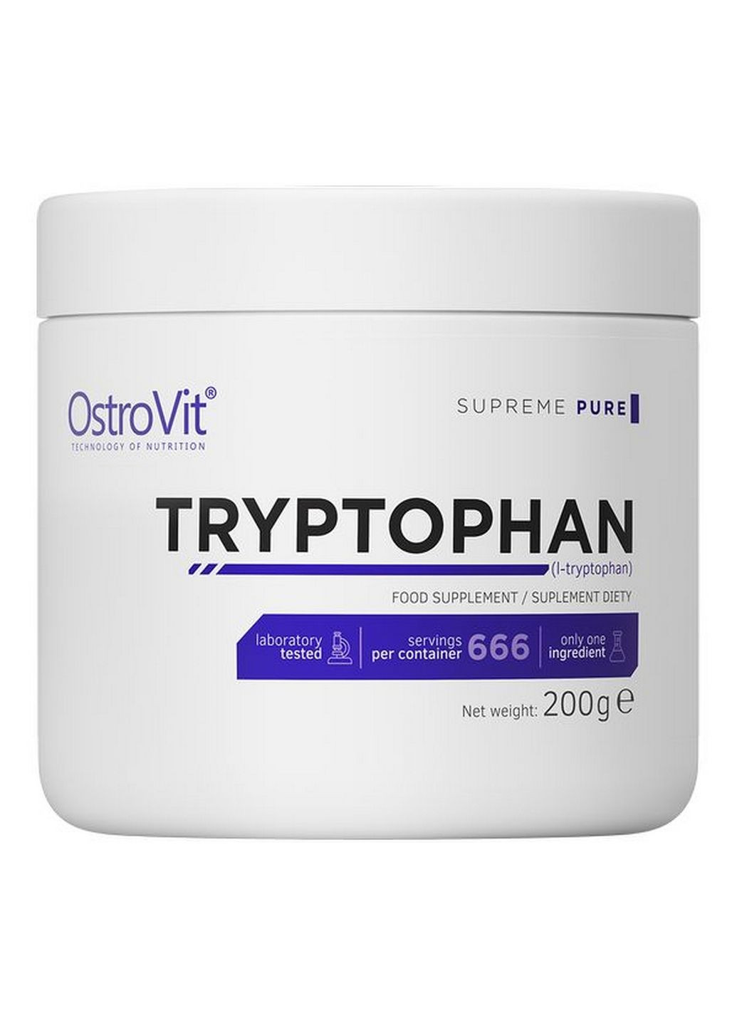 Амінокислота Tryptophan, 210 грам Ostrovit (293340437)