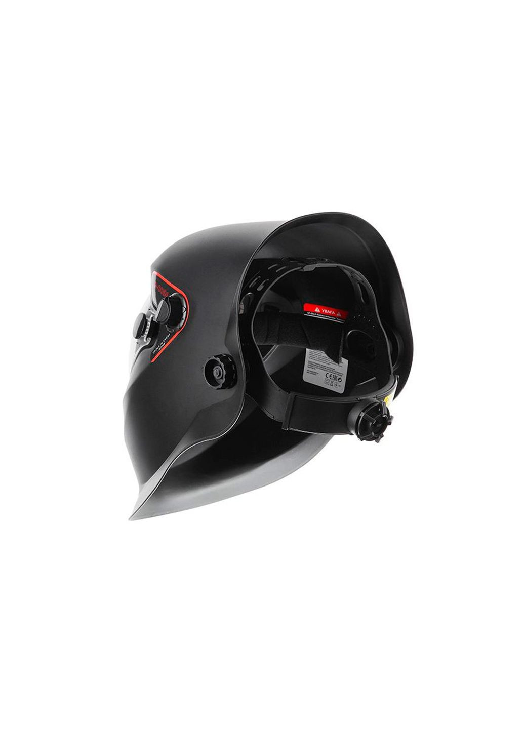 Маска сварочная автоматическая полипропилен с регулировкой затемнения DIN9-DIN13 110х90 мм Intertool (332204159)