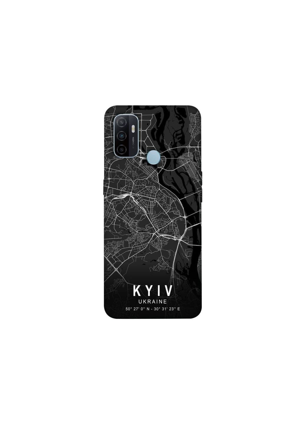Чохол на Oppo A53 / A32 / A33 Kyiv map Frontalka (356089142)