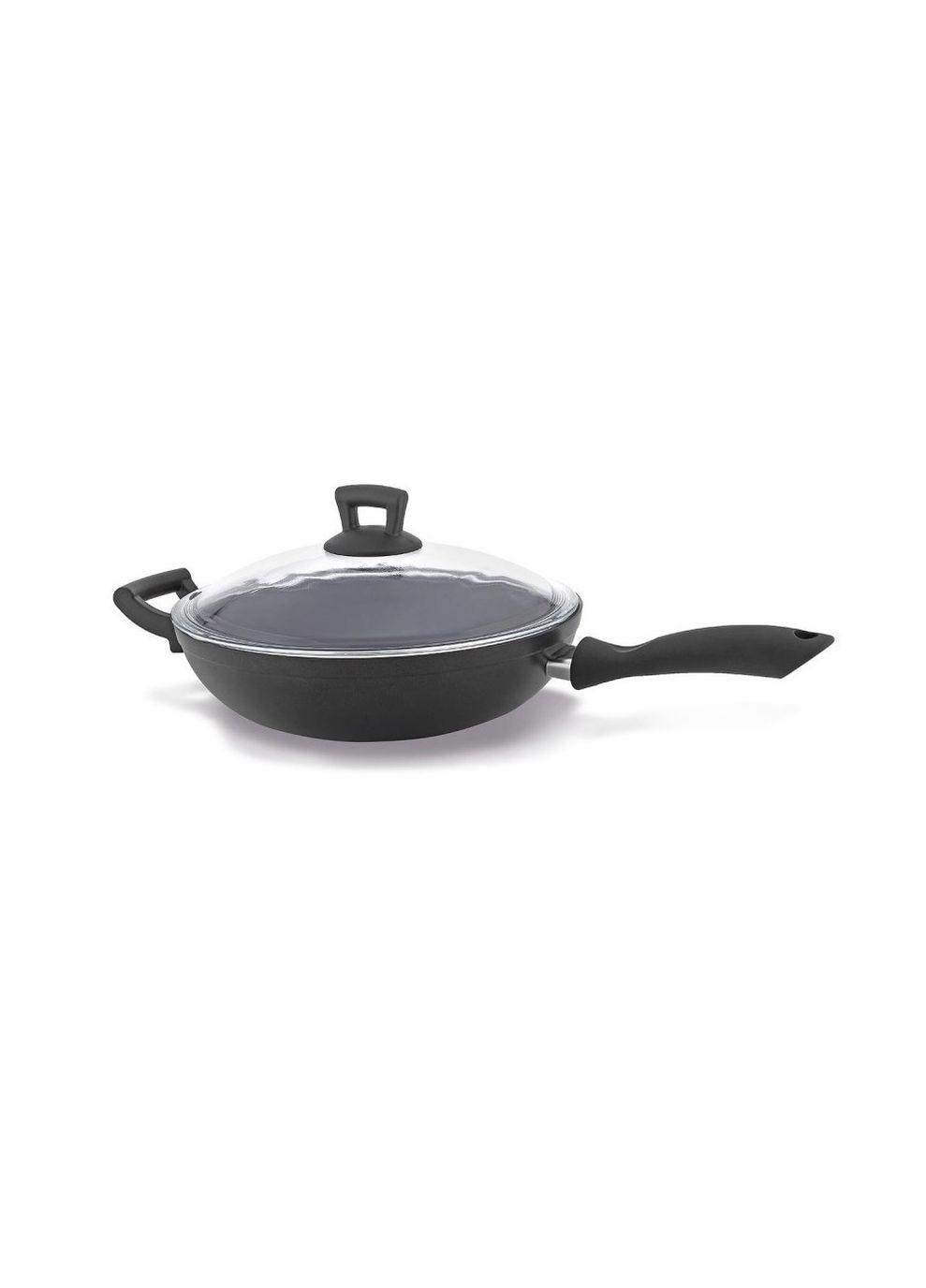 Сковорода wok 28 см с salto 3,5lt алюминий черный антипригарным покрытием NOIS (287340046)