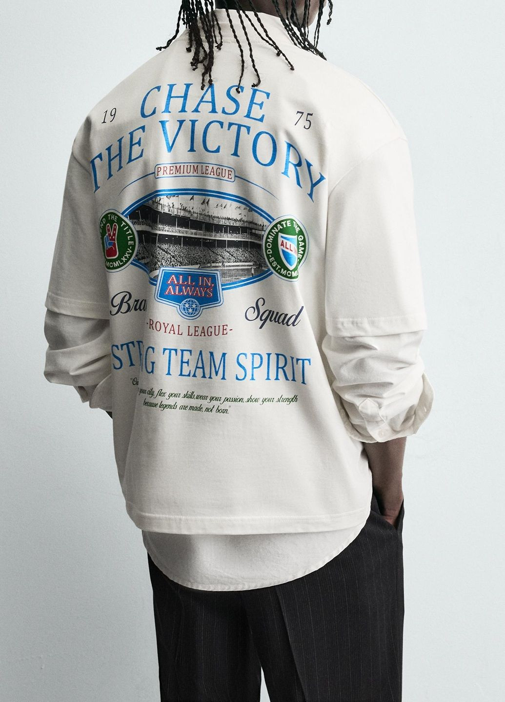 Комбінована футболка Zara