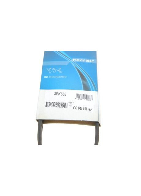 Ремень поликлиновый CHEVROLET MATIZ (M200, M250) 0.8 3PK668 Dayco (360491867)