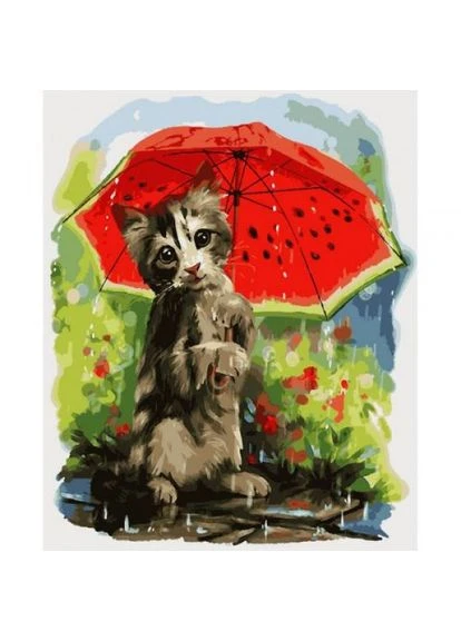 Картина по номерам "Дождевик" ★★★★ Artissimo (318019154)