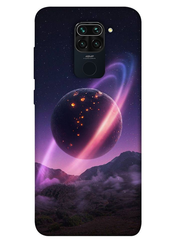 Чохол із принтом для Xiaomi Redmi Note 9, Redmi 10X для Ксьомі, сяомі, ксіоміредмі ноті 9,редмі 10х Сатурн No Brand (339872576)