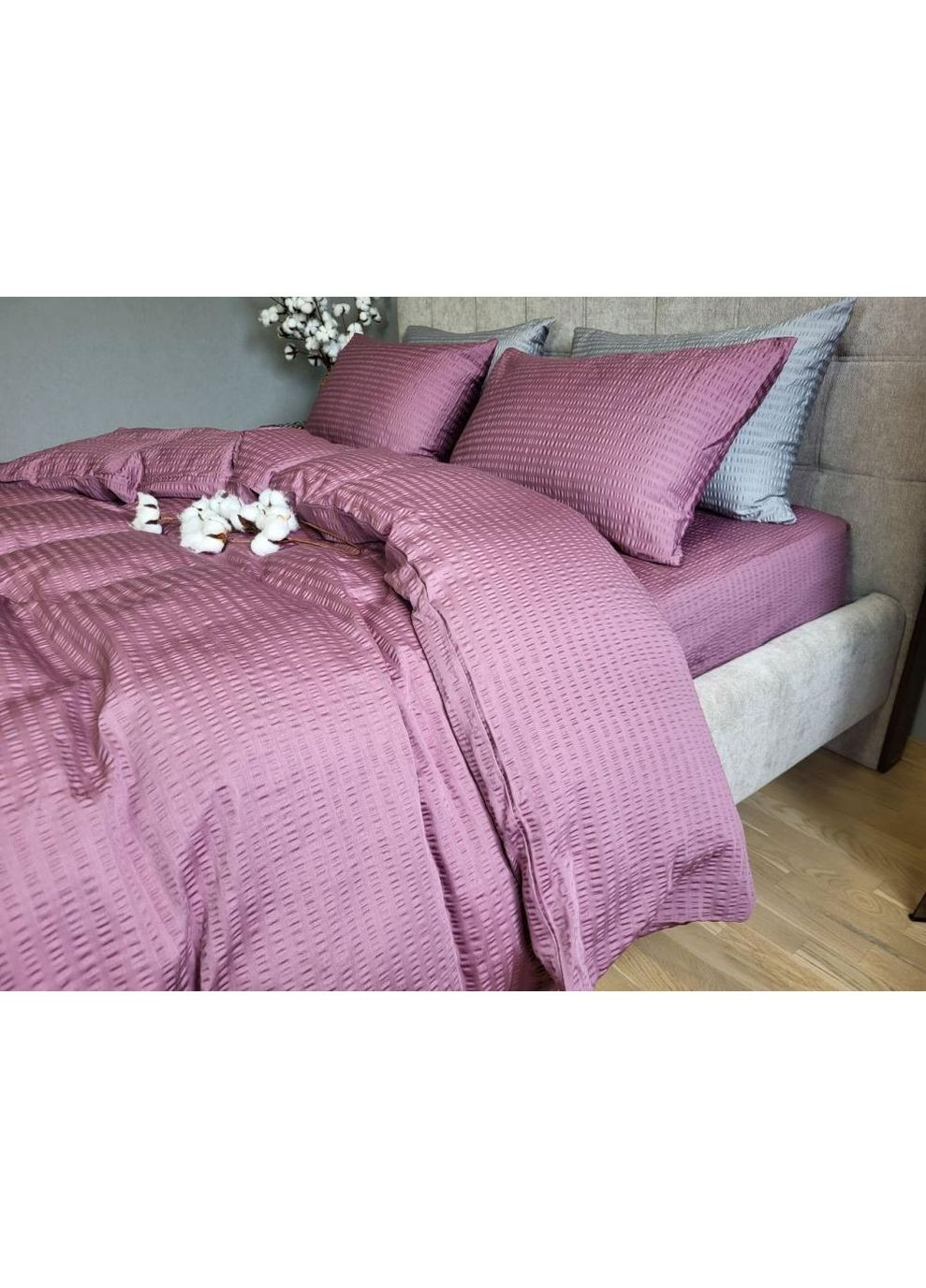 Постельное белье, сатин GOFRE PREMIUM Семейный размер, наволочки 50/70 No Brand (364219438)