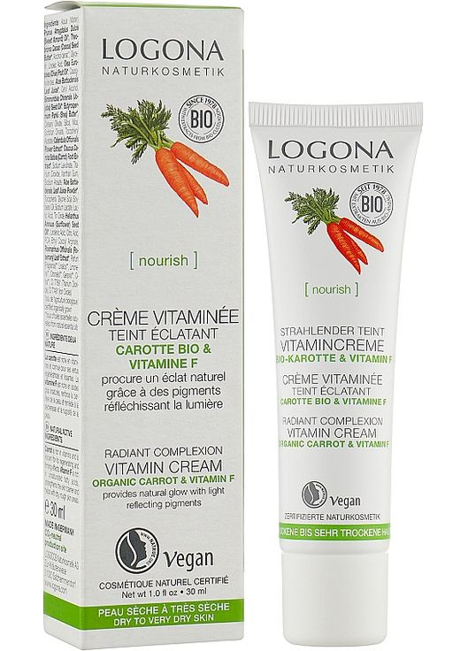 Увлажняющий крем для тела Bio Vitamin Cream 30ml (897255-31104343) Logona (368623563)