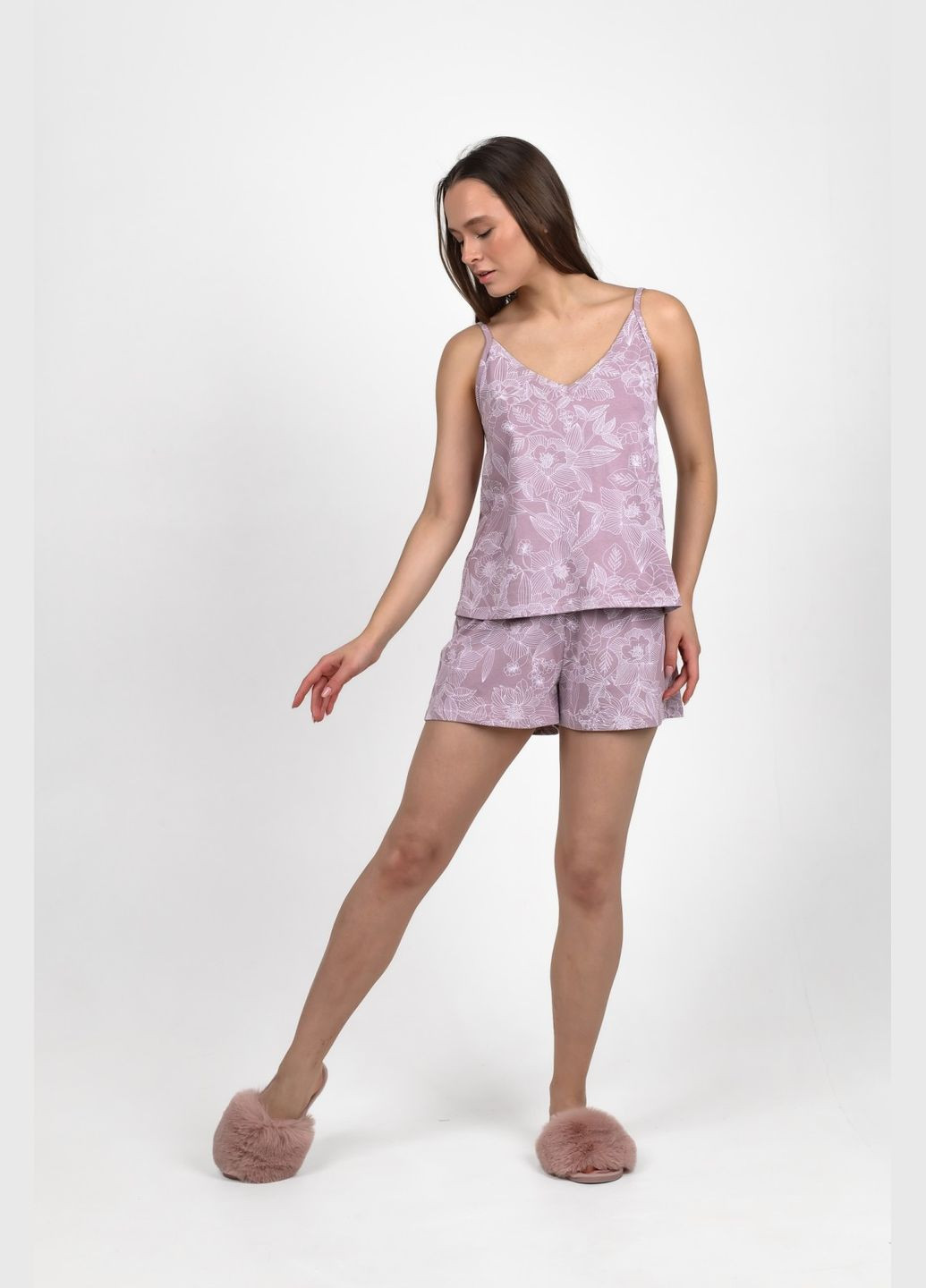 Розовая комплект женский домашний N.EL.