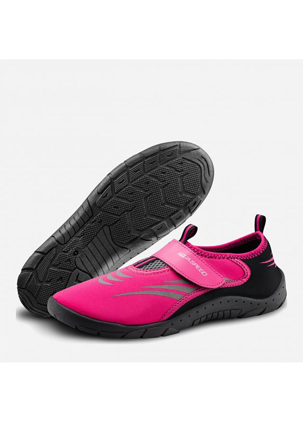 Аквашузи AQUA SHOE MODEL 27C 7619 рожевий, сірий, чорний Aqua Speed (333956680)