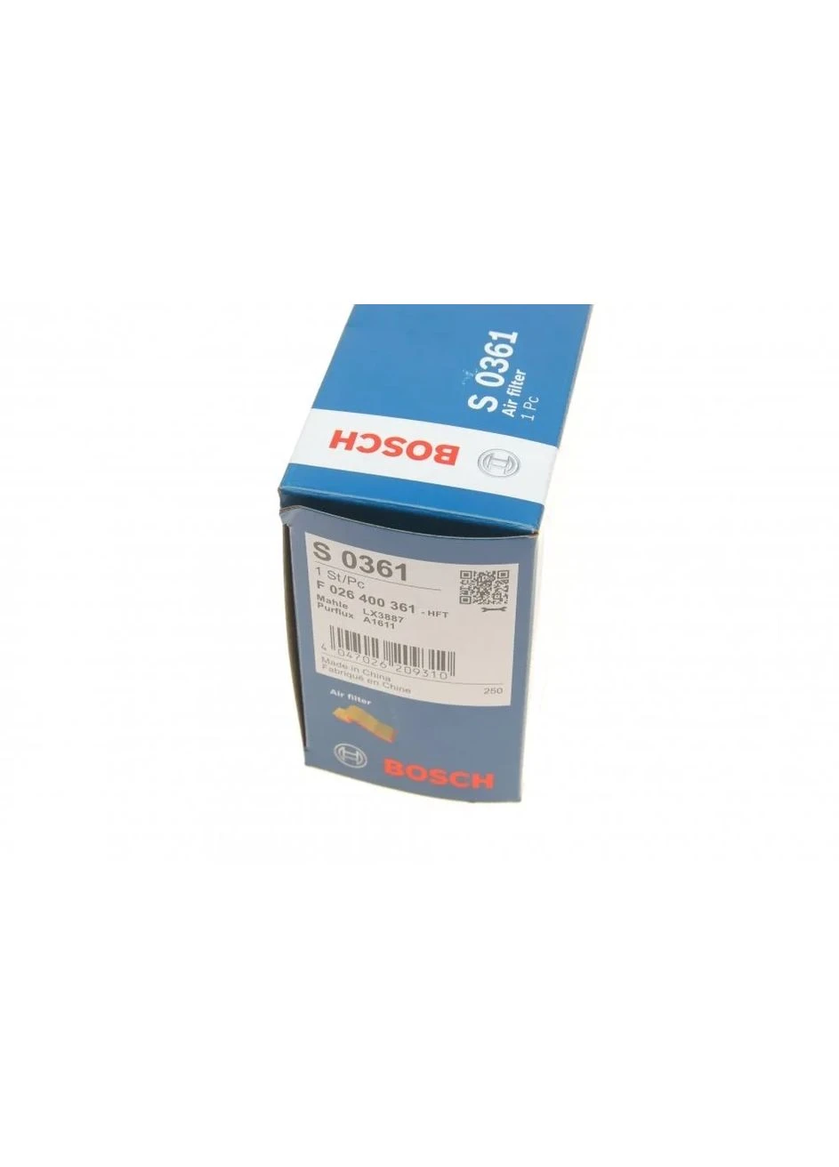 Фильтр воздушный Nissan Micra/Note 1.2 11 F 026 400 361 (opt-om) Bosch (381471515)